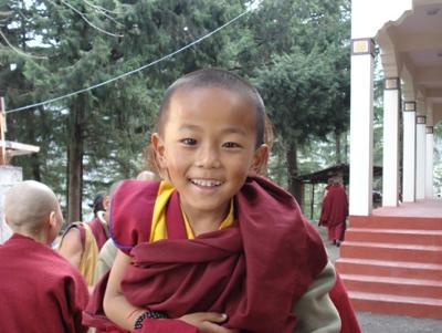 Baby Tibetan Monk!