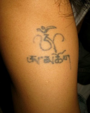 Tibetan Sanskrit Homemade Tattoo,Homemade Tattoos,tibetan tattoos,tibetan pictures,Temporary Tattoos,Homemade Tattoo Ink,Tattoo designs