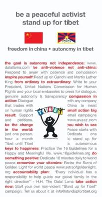 Stand Up For Tibet!